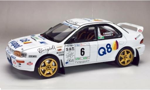 Miniature Subaru Impreza 1/18 Sun Star 555 No.6 Rally Il Ciocco 1998 A.Navarra/R.Casazza Subaru Impreza 1/18 Sun Star 555 No.6 Rally Il Ciocco 1998 A.Navarra/R.Casazza miniature