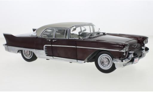Miniature Cadillac Eldorado 1/18 Sun Star Brougham metallise rouge/grise 1957 Cadillac Eldorado 1/18 Sun Star Brougham metallise rouge/grise 1957 miniature