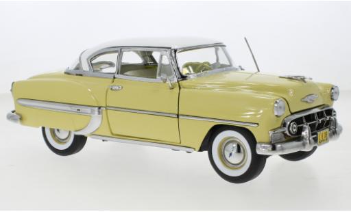 Miniature Chevrolet Bel Air 1/18 Sun Star Hardtop Coupe jaune/blanche 1953 Chevrolet Bel Air 1/18 Sun Star Hardtop Coupe jaune/blanche 1953 miniature