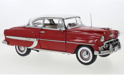 Miniature Chevrolet Bel Air 1/18 Sun Star Hardtop Coupe rouge/blanche 1953 Chevrolet Bel Air 1/18 Sun Star Hardtop Coupe rouge/blanche 1953 miniature