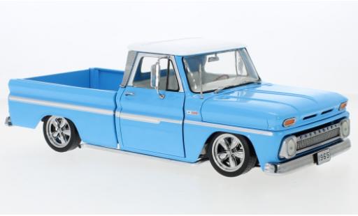 Miniature Chevrolet C-10 1/18 Sun Star Stepside Pick Up Low Rider bleue 1965 Chevrolet C-10 1/18 Sun Star Stepside Pick Up Low Rider bleue 1965 miniature