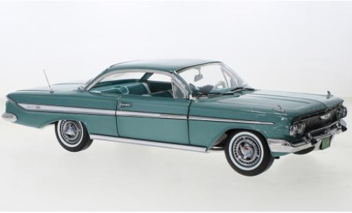 Chevrolet Impala 1/18 Sun Star Sport Coupe metallise turquoise 1961 miniature