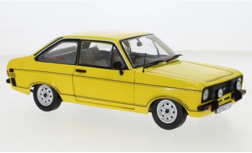 Miniature Ford Escort 1/18 Sun Star MK II 1600 Sport jaune RHD 1975 Ford Escort 1/18 Sun Star MK II 1600 Sport jaune RHD 1975 miniature