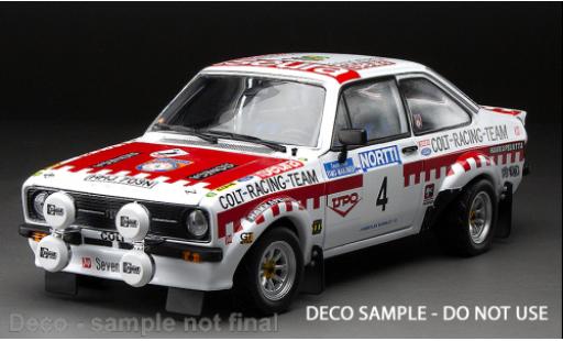 Miniature Ford Escort 1/18 Sun Star Mk II RS 1800 No.4 Rallye WM 1000 Lakes Rallye 1975 Ford Escort 1/18 Sun Star Mk II RS 1800 No.4 Rallye WM 1000 Lakes Rallye 1975 miniature