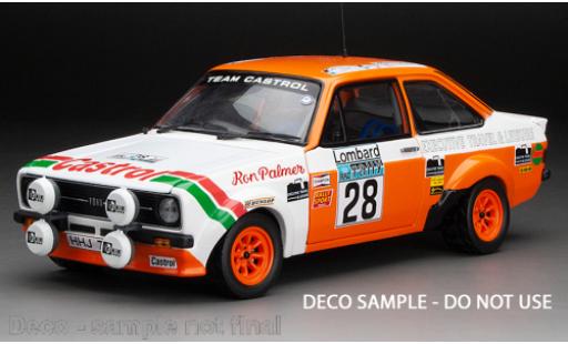 Miniature Ford Escort 1/18 Sun Star Mk II RS 1800 RHD No.28 Rallye WM RAC Rallye 1978 Ford Escort 1/18 Sun Star Mk II RS 1800 RHD No.28 Rallye WM RAC Rallye 1978 miniature