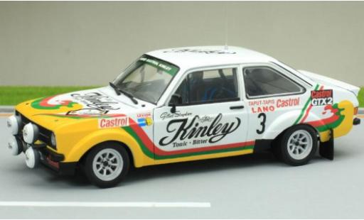 Miniature Ford Escort 1/18 Sun Star MkII RS1800 No.3 Kinley Rally Ypern 1978 Ford Escort 1/18 Sun Star MkII RS1800 No.3 Kinley Rally Ypern 1978 miniature