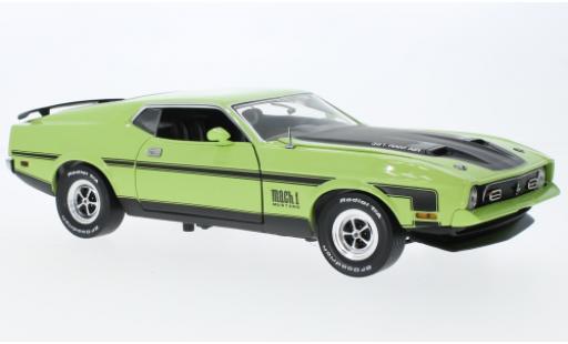 Miniature Ford Mustang 1/18 Sun Star Mach I la chaux/noire 1971 Ford Mustang 1/18 Sun Star Mach I la chaux/noire 1971 miniature