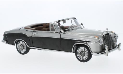 Miniature Mercedes 220 1/18 Sun Star SE cabriolet (W128) gris/grise 1960 Mercedes 220 1/18 Sun Star SE cabriolet (W128) gris/grise 1960 miniature