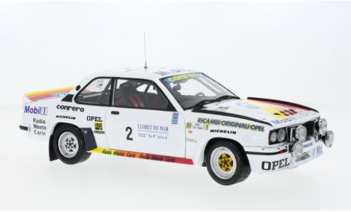 Miniature Opel Ascona 1/18 Sun Star B 400 No.2 Conrero Squadra Corse Rallye WM Rally Costa Brava 1982 Opel Ascona 1/18 Sun Star B 400 No.2 Conrero Squadra Corse Rallye WM Rally Costa Brava 1982 miniature
