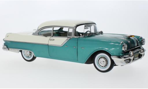Miniature Pontiac Star Chief 1/18 Sun Star Hardtop metallise vert/blanche 1955 Pontiac Star Chief 1/18 Sun Star Hardtop metallise vert/blanche 1955 miniature