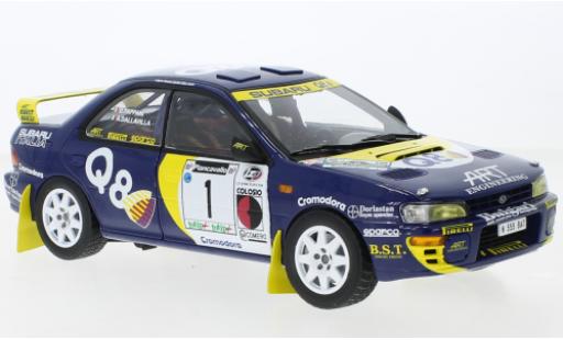 Miniature Subaru Impreza 1/18 Sun Star 555 No.1 Rally Piancavallo 1998 Subaru Impreza 1/18 Sun Star 555 No.1 Rally Piancavallo 1998 miniature