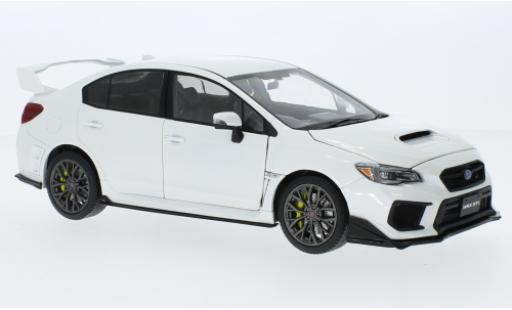 Miniature Subaru WRX 1/18 Sun Star STI (S207) metallise blanche RHD 2018 Subaru WRX 1/18 Sun Star STI (S207) metallise blanche RHD 2018 miniature