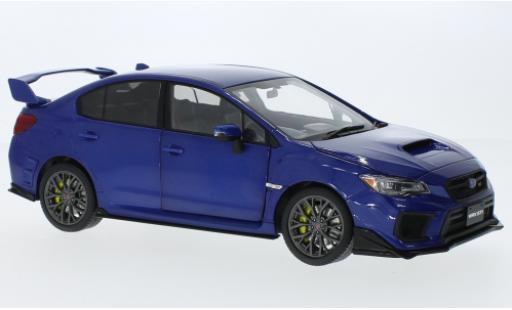 Miniature Subaru WRX 1/18 Sun Star STI (S207) metallise bleu RHD 2018 Subaru WRX 1/18 Sun Star STI (S207) metallise bleu RHD 2018 miniature