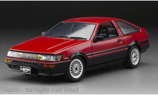 Toyota Corolla 1/24 Sun Star Levin (AE86) rouge/noire 1985 miniature