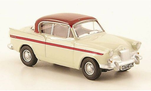Sunbeam Rapier Base 1/76 Oxford MKIII grise/rouge miniature