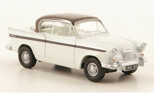 Sunbeam Rapier Base 1/76 Oxford MKIII blanche/marron miniature