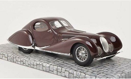 Talbot Lago Base 1/18 Minichamps T 150-C-SS Coupe rouge 1937 miniature