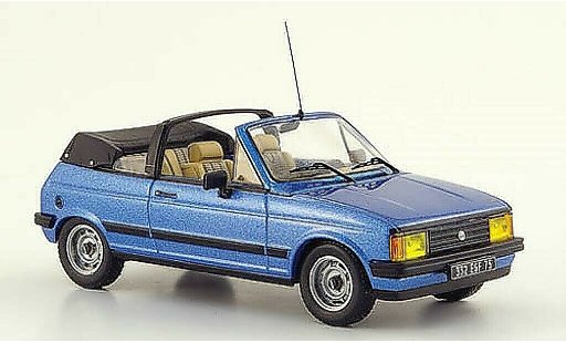 Talbot Samba Cabrio 1/43 IXO bleu 1983 miniature