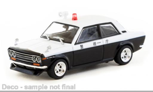 Miniature Datsun 510 1/64 Tarmac Works Japanische Polizei 1:64 Datsun 510 1/64 Tarmac Works Japanische Polizei 1:64 miniature