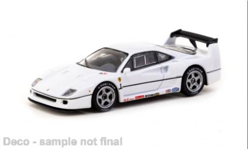 Ferrari F40 1/64 Tarmac Works Lightweight blanche 1:64 miniature