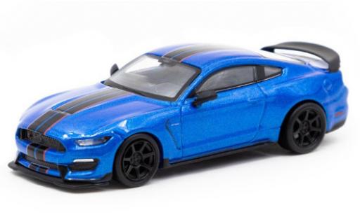 Miniature Ford Mustang 1/64 Tarmac Works Shelby GT350R metallise bleue/noire Ford Mustang 1/64 Tarmac Works Shelby GT350R metallise bleue/noire miniature