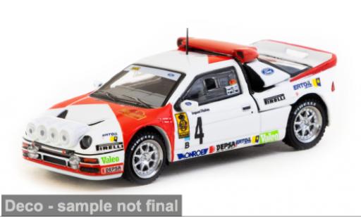 Ford RS 200 1/64 Tarmac Works RS2000 Rally Catalunya 1986 #4 1:64 miniature