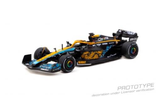 McLaren F1 1/64 Tarmac Works MCL36 No.3 Team Formel 1 GP Abu Dhabi 2022 1:64 miniature