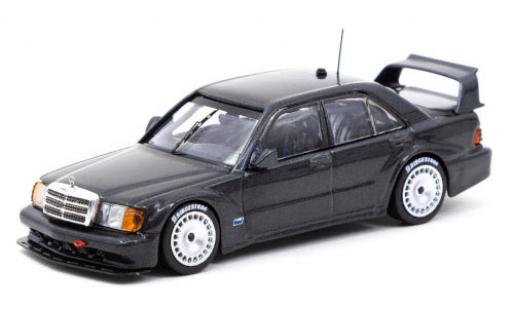 Mercedes 190 1/64 Tarmac Works E 2.5-16 Evo 2 (W201) metallise noire miniature