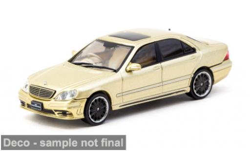Miniature Mercedes Classe S 1/64 Tarmac Works (W220) Wald gold 1:64 Mercedes Classe S 1/64 Tarmac Works (W220) Wald gold 1:64 miniature