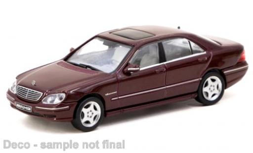 Miniature Mercedes Classe S 1/64 Tarmac Works S55 AMG metallise rouge 1:64 Mercedes Classe S 1/64 Tarmac Works S55 AMG metallise rouge 1:64 miniature