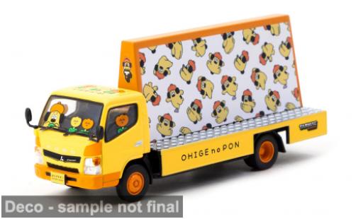 Miniature Mitsubishi Fuso 1/64 Tarmac Works Canter jaune 1:64 Mitsubishi Fuso 1/64 Tarmac Works Canter jaune 1:64 miniature