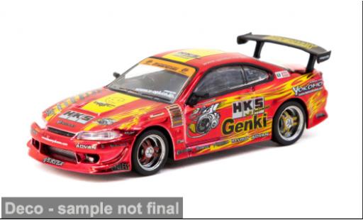 Miniature Nissan Silvia 1/64 Tarmac Works RS-2 HKS 1:64 Nissan Silvia 1/64 Tarmac Works RS-2 HKS 1:64 miniature