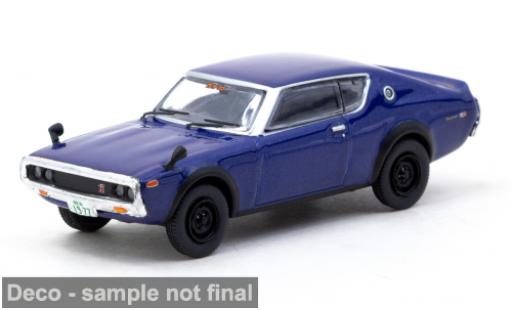 Miniature Nissan Skyline 1/64 Tarmac Works 2000 GT-R (KPGC110) bleue 1974 1:64 Nissan Skyline 1/64 Tarmac Works 2000 GT-R (KPGC110) bleue 1974 1:64 miniature