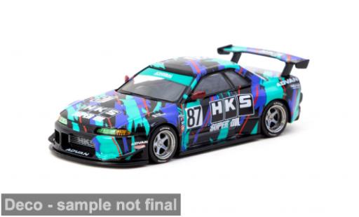 Miniature Nissan Skyline 1/64 Tarmac Works (R32) HKS 1:64 Nissan Skyline 1/64 Tarmac Works (R32) HKS 1:64 miniature