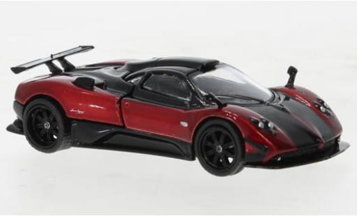 Pagani Zonda 1/64 Tarmac Works Cinque metallise rouge 1:64 miniature