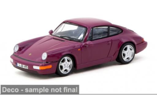 Miniature Porsche 964 1/64 Tarmac Works 911  RS rose 1:64 Porsche 964 1/64 Tarmac Works 911  RS rose 1:64 miniature