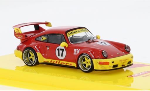 Miniature Porsche 964 RWB 1/64 Tarmac Works 911  rouge/jaune 1:64 Porsche 964 RWB 1/64 Tarmac Works 911  rouge/jaune 1:64 miniature