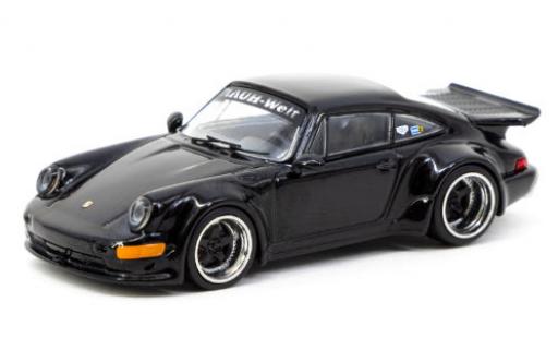 Porsche 964 RWB 1/64 Tarmac Works 911 () RWB noire miniature