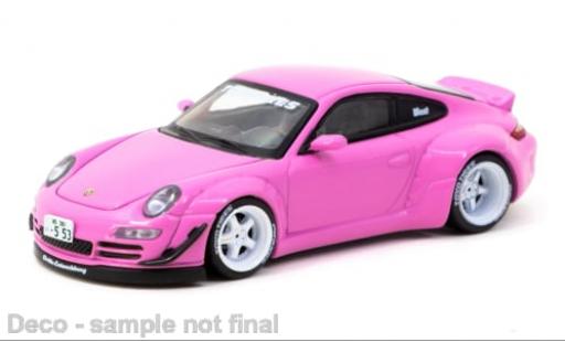 Miniature Porsche 997 RWB 1/64 Tarmac Works 911  rose 1:64 Porsche 997 RWB 1/64 Tarmac Works 911  rose 1:64 miniature