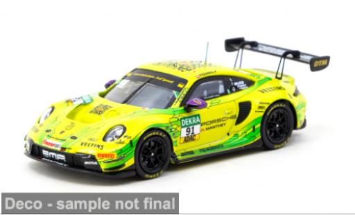 Miniature Porsche 911 1/64 Tarmac Works GT3 R DTM-Saison 2023 #91 1:64 Porsche 911 1/64 Tarmac Works GT3 R DTM-Saison 2023 #91 1:64 miniature