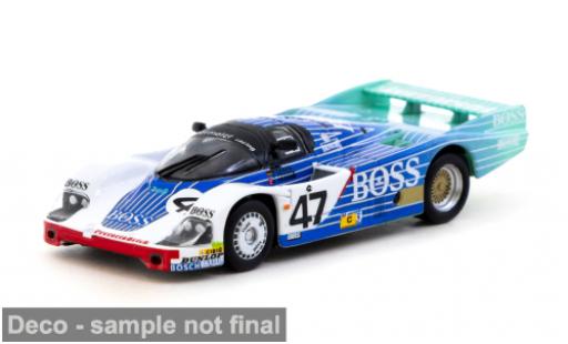 Miniature Porsche 956 1984 1/64 Tarmac Works Le Mans #47 1:64 Porsche 956 1984 1/64 Tarmac Works Le Mans #47 1:64 miniature