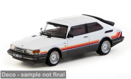 Saab 900 1/64 Tarmac Works Turbo blanche/Dekor 1:64 miniature