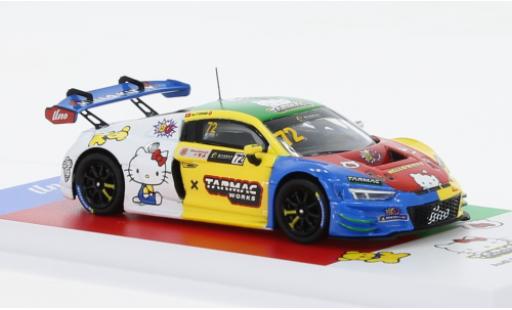 Audi R8 1/64 Tarmac Works LMS GT3 EVO II No.72 Uno Racing Hello Kitty Macau GT Cup 2022 miniature