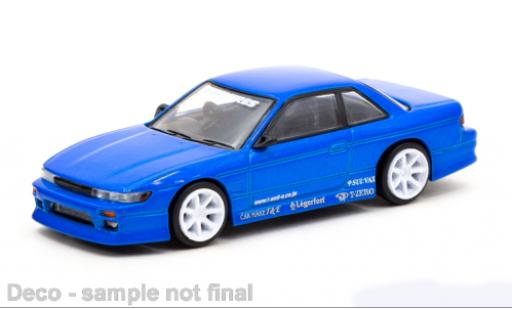 Miniature Nissan Silvia 1/64 Tarmac Works (S13) Vertex metallise bleu Nissan Silvia 1/64 Tarmac Works (S13) Vertex metallise bleu miniature