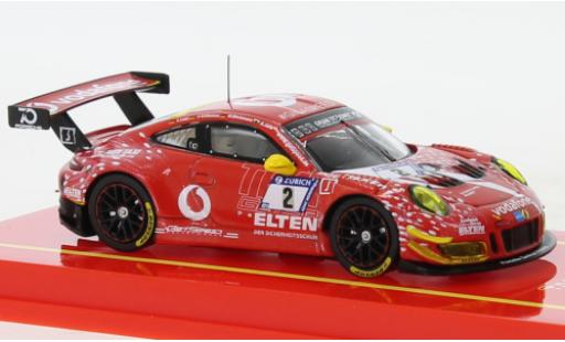 Miniature Porsche 991 GT3 R 1/64 Tarmac Works 911  No.2 24h Nuerburgring 2018 Porsche 991 GT3 R 1/64 Tarmac Works 911  No.2 24h Nuerburgring 2018 miniature