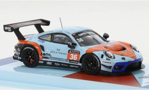 Miniature Porsche 992 GT3 R 1/64 Tarmac Works 911 (991) No.36 Gulf 12h Coppa Florio Sizilien 2020 Porsche 992 GT3 R 1/64 Tarmac Works 911 (991) No.36 Gulf 12h Coppa Florio Sizilien 2020 miniature