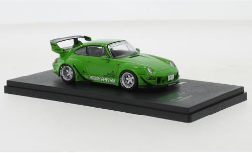 Miniature Porsche 993 RWB 1/64 Tarmac Works verte Rough Rhythm Porsche 993 RWB 1/64 Tarmac Works verte Rough Rhythm miniature