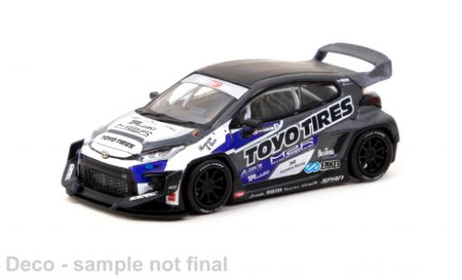 Miniature Toyota Yaris 1/64 Tarmac Works GR Pandem Toyo Tires Toyota Yaris 1/64 Tarmac Works GR Pandem Toyo Tires miniature