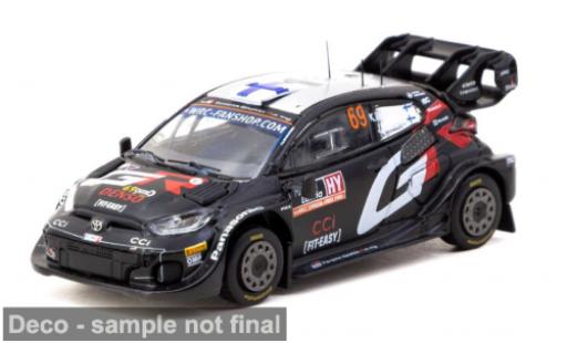 Toyota Yaris 1/64 Tarmac Works GR Rally1 Hybrid Rally Latvia 2024 Gazoo Racing WRT #69 1:64 miniature