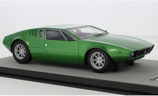 Miniature De Tomaso Mangusta 1/18 Tecnomodel metallise verte 1971 De Tomaso Mangusta 1/18 Tecnomodel metallise verte 1971 miniature